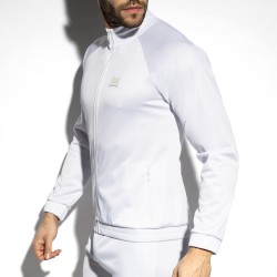 Jacket of the brand ES COLLECTION - Jacket Zip pockets - white - Ref : SP316 C01