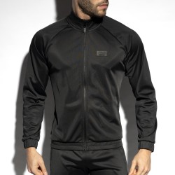 Veste de la marque ES COLLECTION - Veste Zip pockets - noir - Ref : SP316 C10