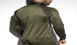Jacket of the brand ES COLLECTION - Jacket Zip pockets - khaki - Ref : SP316 C12