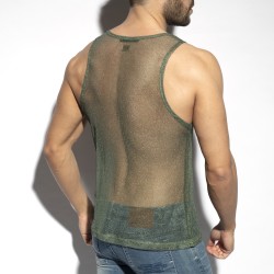 Tank top of the brand ES COLLECTION - Tank top Maldives - khaki - Ref : TS327 C12