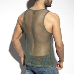 Tank top der Marke ES COLLECTION - Tanktop Malediven - khaki - Ref : TS327 C12