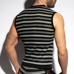 Tank top der Marke ES COLLECTION - Whisper Stripes Tanktop - Ref : SP323 C10