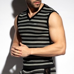 Tank top der Marke ES COLLECTION - Whisper Stripes Tanktop - Ref : SP323 C10