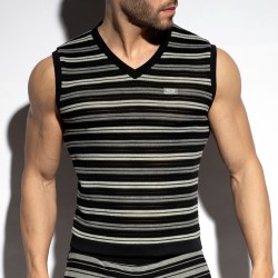 Tank top of the brand ES COLLECTION - Whisper Stripes Tank Top - Ref : SP323 C10