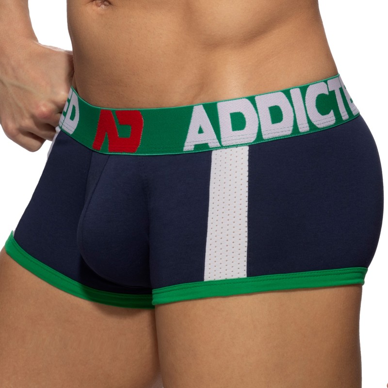 Boxer shorts, Shorty of the brand ADDICTED - Trunk Sports Padded - navy - Ref : AD1245 C09