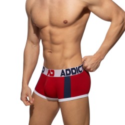 Shorts Boxer, Shorty de la marca ADDICTED - Baúl deportivo acolchado - rojo - Ref : AD1245 C06