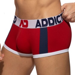 Pantaloncini boxer, Shorty del marchio ADDICTED - Bagagliaio Sport Imbottito - rosso - Ref : AD1245 C06