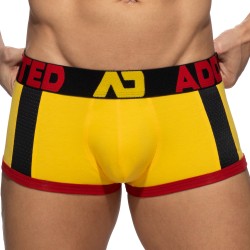 Pantaloncini boxer, Shorty del marchio ADDICTED - Bagagliaio Sport Imbottito - giallo - Ref : AD1245 C03