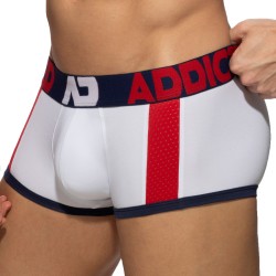 Boxershorts, Shorty der Marke ADDICTED - Kofferraum Sport gepolstert - weiß - Ref : AD1245 C01