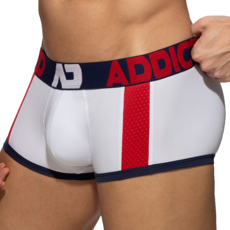 Boxer, shorty de la marque ADDICTED - Trunk Sports Padded - blanc - Ref : AD1245 C01