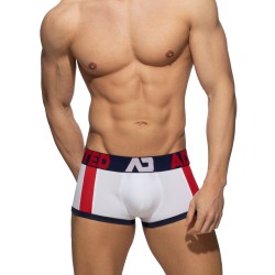 Pantaloncini boxer, Shorty del marchio ADDICTED - Baule sportivo imbottito - bianco - Ref : AD1245 C01