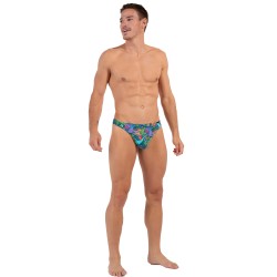 String de la marque HOM - G-String HOM Funky Styles - bleu - Ref : 402815 I0RA