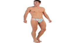 Thong of the brand HOM - G-String HOM Funky Styles - white - Ref : 402815 0003