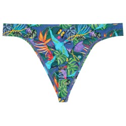 String de la marque HOM - G-String HOM Funky Styles - bleu - Ref : 402815 I0RA