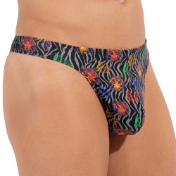 String de la marque HOM - G-String HOM Funky Styles - gris - Ref : 402815 P284