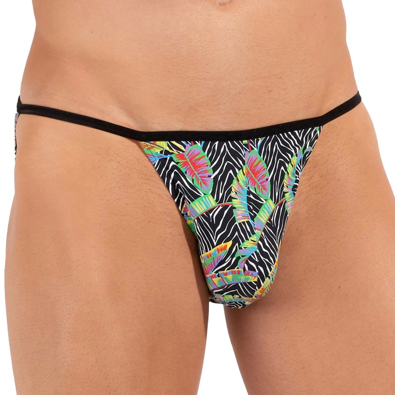 Slip der Marke HOM - Tanga HOM Funky Styles - multicolor - Ref : 402816 P023