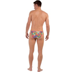 Brief of the brand HOM - Tanga HOM Funky Styles - orange - Ref : 402816 P0JX