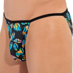 Slip, Tanga de la marque HOM - Tanga HOM Funky Styles - noir - Ref : 402816 0004