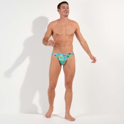Brief of the brand HOM - Micro Briefs Comfort  HOM Funky Styles - turquoise - Ref : 402817 P0PF