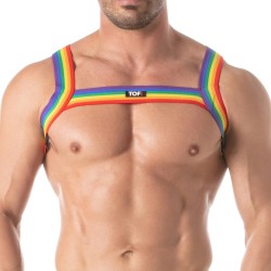 Harness of the brand TOF PARIS - Harness H Tof Paris Rainbow - Ref : TOF385RW