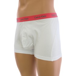Boxer, shorty de la marque CALVIN KLEIN - Shorty Calvin Klein Sky blanc & rose - Ref : U7067A Q32