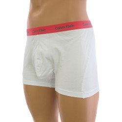 Pantaloncini boxer, Shorty del marchio CALVIN KLEIN - Shorty Calvin Klein Sky blanc & rose - Ref : U7067A Q32