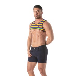 Harnais de la marque TOF PARIS - Harnais Tof Paris Rainbow - Ref : TOF415RW