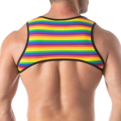 Harnais de la marque TOF PARIS - Harnais Tof Paris Rainbow - Ref : TOF415RW