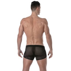 Short of the brand TOF PARIS - Tof Paris See Through Mini Shorts - black - Ref : TOF394N