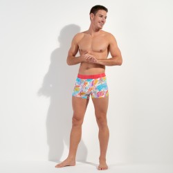 Pantaloncini boxer, Shorty del marchio HOM - Boxer HOM HO1 Funky Styles - bianco - Ref : 402818 0003