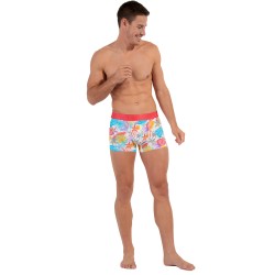 Pantaloncini boxer, Shorty del marchio HOM - Boxer HOM HO1 Funky Styles - bianco - Ref : 402818 0003