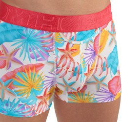 Pantaloncini boxer, Shorty del marchio HOM - Boxer HOM HO1 Funky Styles - bianco - Ref : 402818 0003