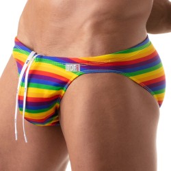 Badeschein der Marke TOF PARIS - Mini-Badehose Tof Paris Rainbow - Ref : TOF388RW