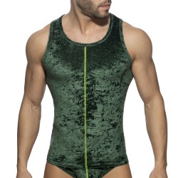 Tank top of the brand ADDICTED - copy of Débardeur Velvet Shady - marine - Ref : AD1237 C18