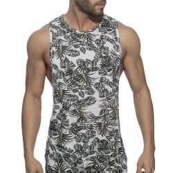 Tank top of the brand ADDICTED - Tropicana low rider - khaki - Ref : AD1261 C12