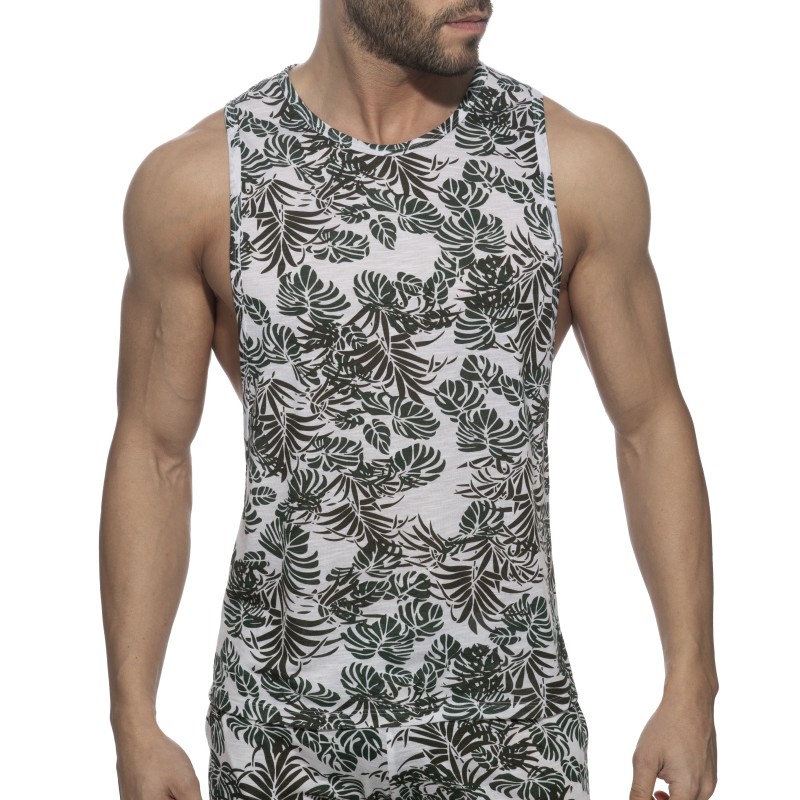 Tank top der Marke ADDICTED - Tropicana Low Rider - khaki - Ref : AD1261 C12