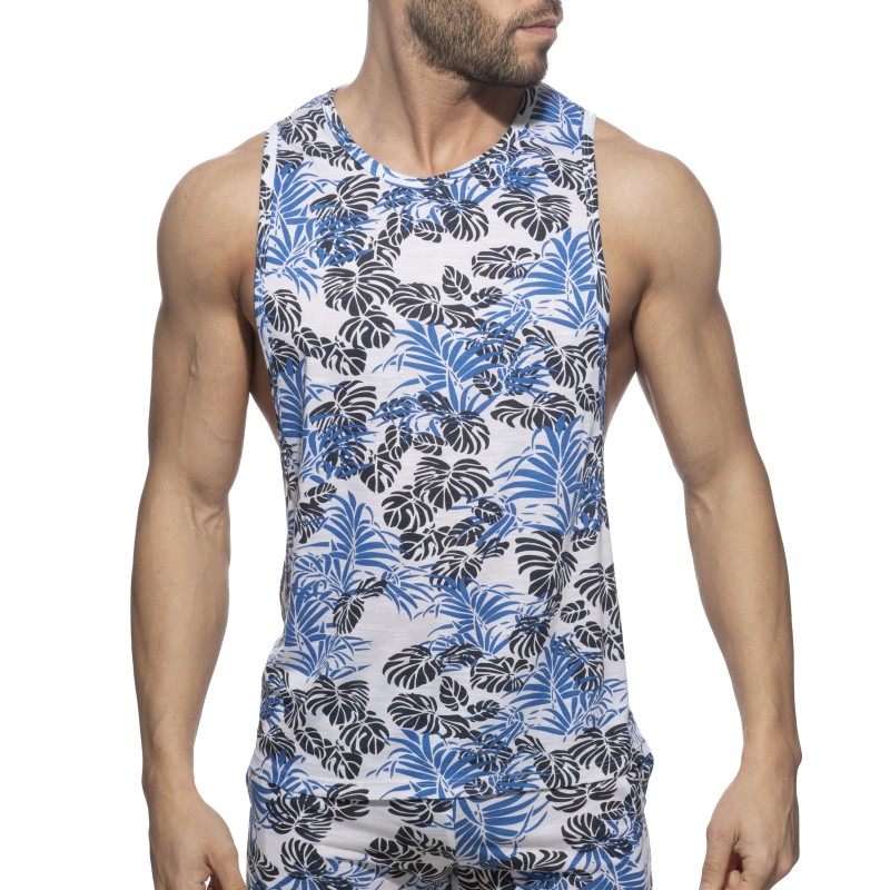 Débardeur de la marque ADDICTED - Tropicana low rider - bleu - Ref : AD1261 C16