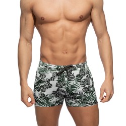 Short of the brand ADDICTED - Tropicana - khaki shorts - Ref : AD1264 C12