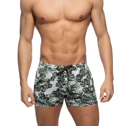 Kurze der Marke ADDICTED - Tropicana - khakifarbene Shorts - Ref : AD1264 C12