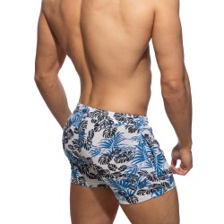 Short de la marque ADDICTED - Short Tropicana - bleu - Ref : AD1264 C16