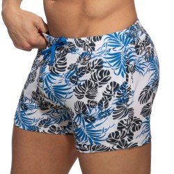 Short of the brand ADDICTED - Tropicana - blue shorts - Ref : AD1264 C16