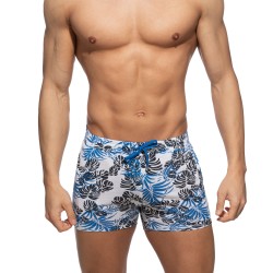 Breve del marchio ADDICTED - Pantaloncini Tropicana - blu - Ref : AD1264 C16