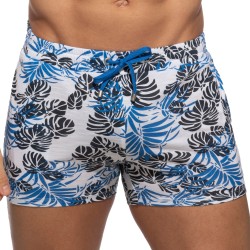 Short de la marque ADDICTED - Short Tropicana - bleu - Ref : AD1264 C16