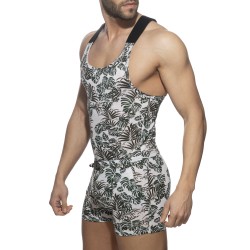 Body de la marca ADDICTED - Monos Tropicana - caqui - Ref : AD1265 C12