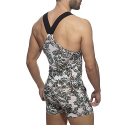 Body de la marque ADDICTED - Tropicana Overalls - kaki - Ref : AD1265 C12