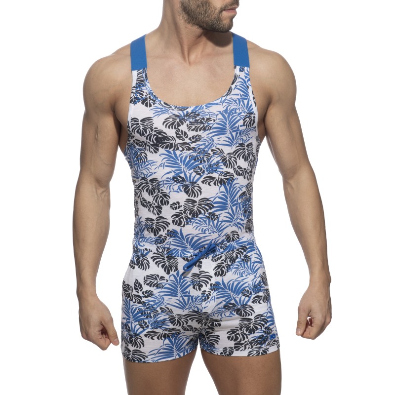 Body de la marque ADDICTED - Tropicana Overalls - bleu - Ref : AD1265 C16