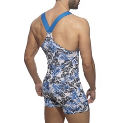 Body de la marque ADDICTED - Tropicana Overalls - bleu - Ref : AD1265 C16