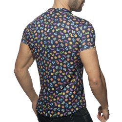 Camicia del marchio ADDICTED - Camicia Emoji - Ref : AD1239 C09