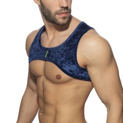 Accessoires de la marque ADDICTED - Harnais Shady Velvet - navy - Ref : AD1236 C09