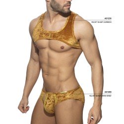 Accessories of the brand ADDICTED - Shady Velvet - Harness Mustard - Ref : AD1236 C25